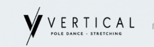 Логотип компании Vertical студия Pole dance